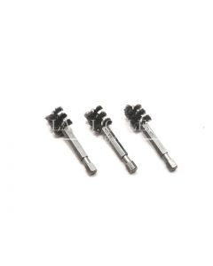 93717 PKG OF 3 1/2" FITTING BRUSHES